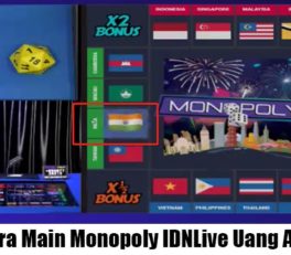 Cara Main Monopoly IDNLive Uang Asli